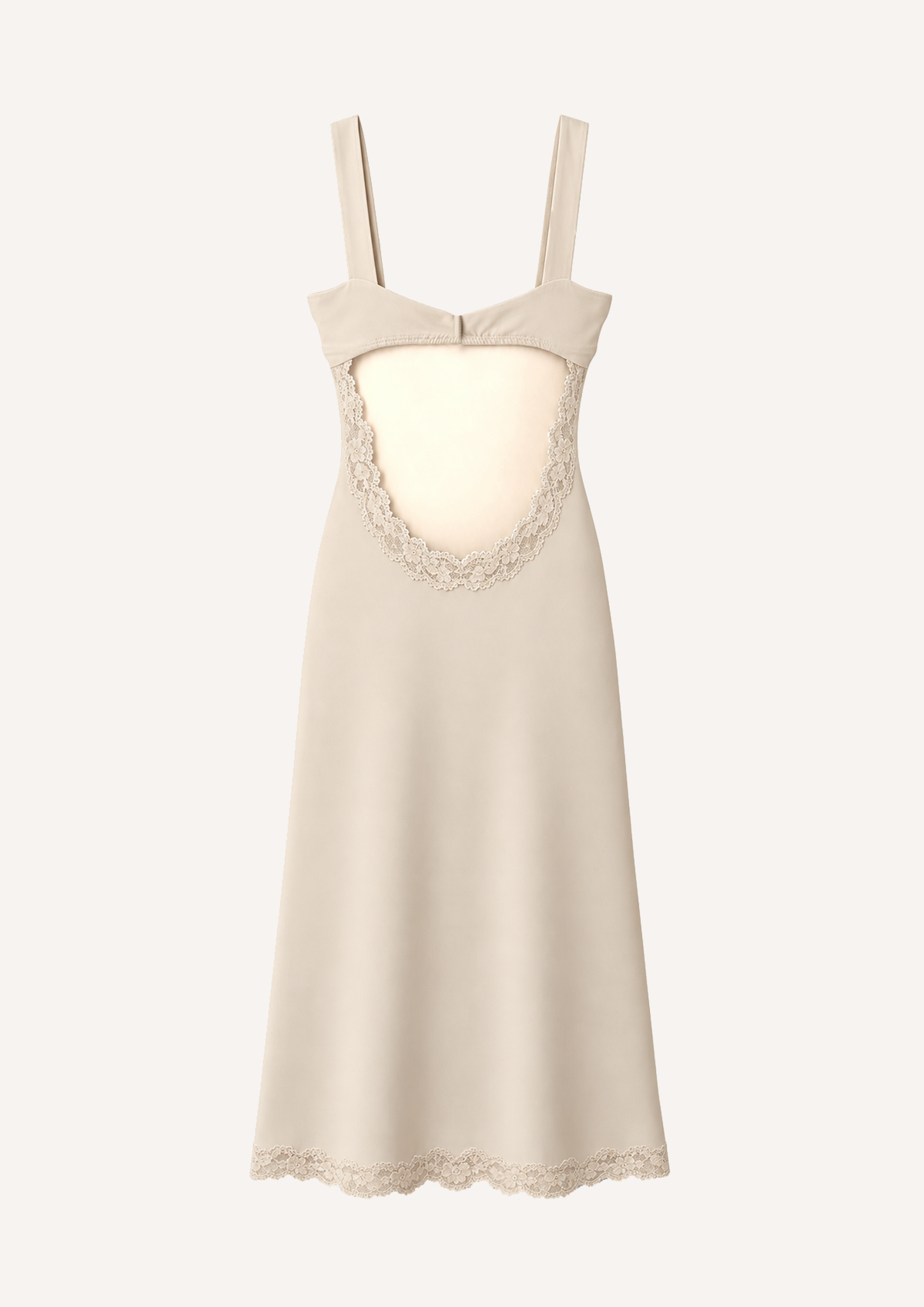 SCULPT MIDI DRESS