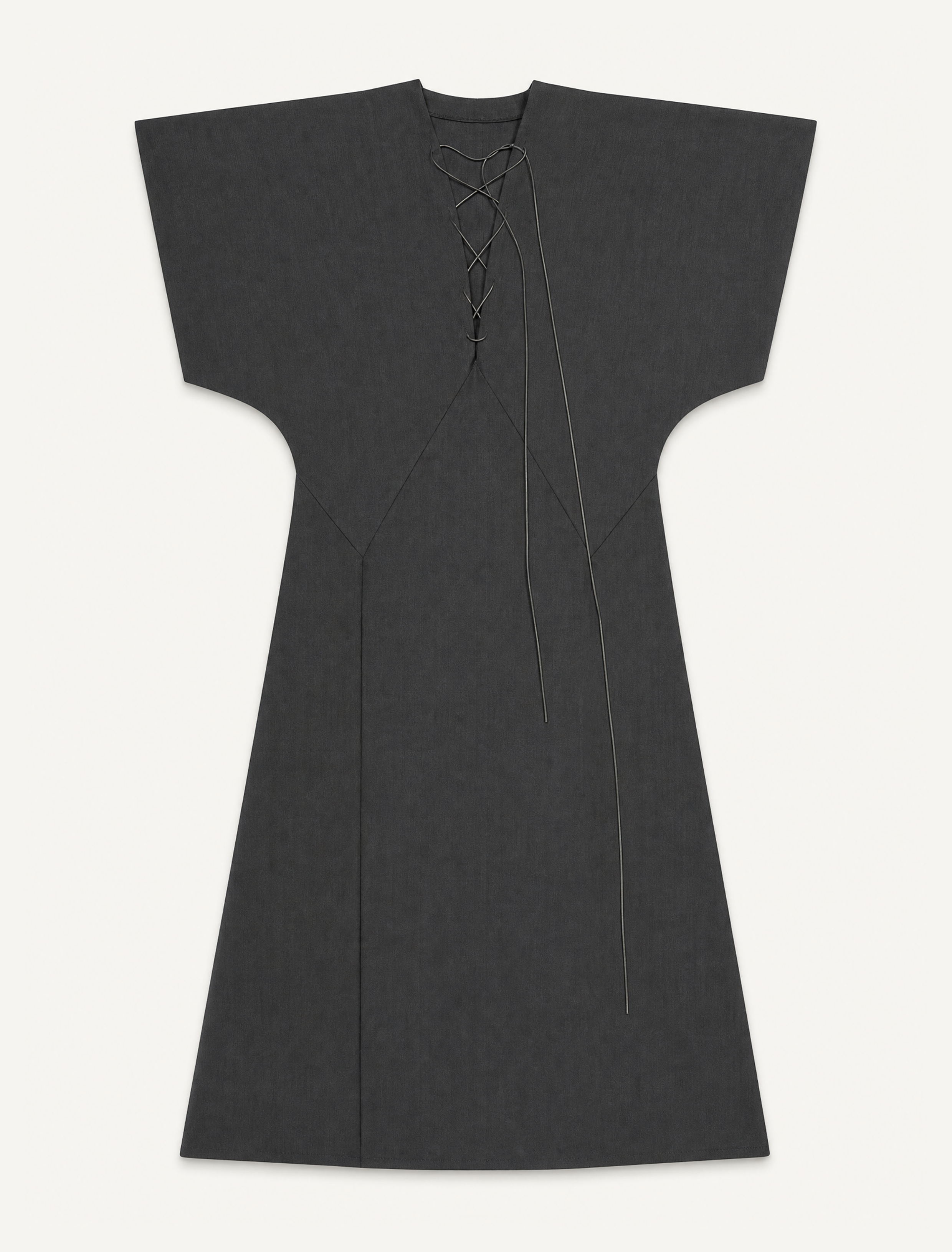 STORM INTERVAL KAFTAN IN BLACK